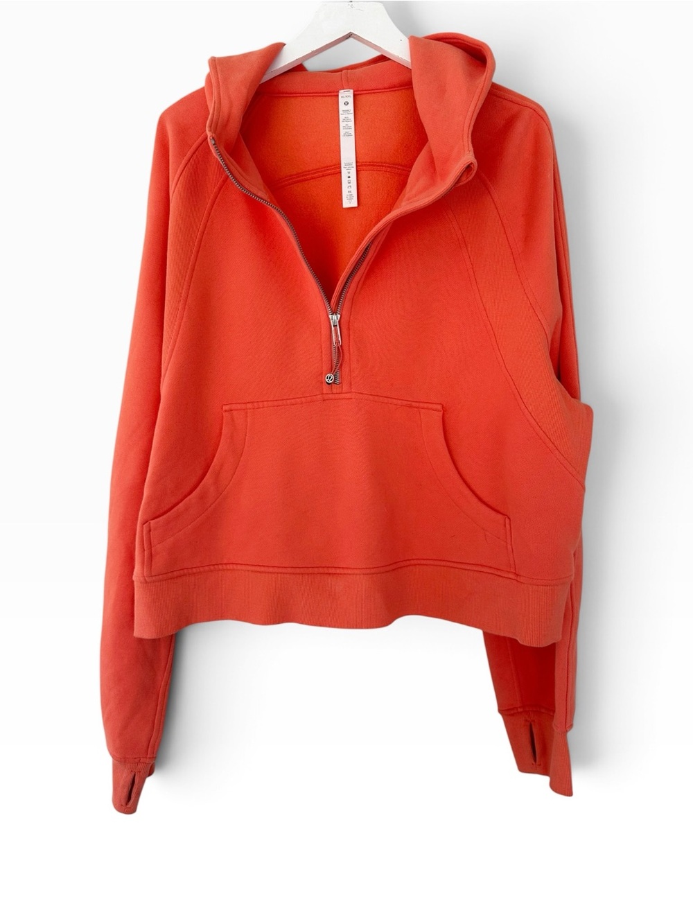 Lululemon • Scuba Oversized Half-Zip Hoodie
Warm Coral